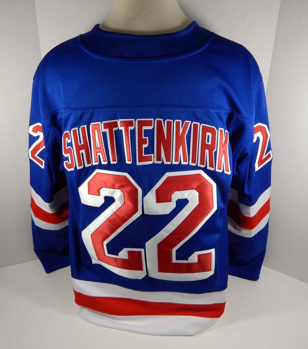 Mens New York Rangers Kevin Shattenkirk #22 Fanatics Premier Blue Jersey S
