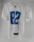 2017 Detroit Lions Brandon Barnes #82 Game Issued White Practice Jersey 46 228