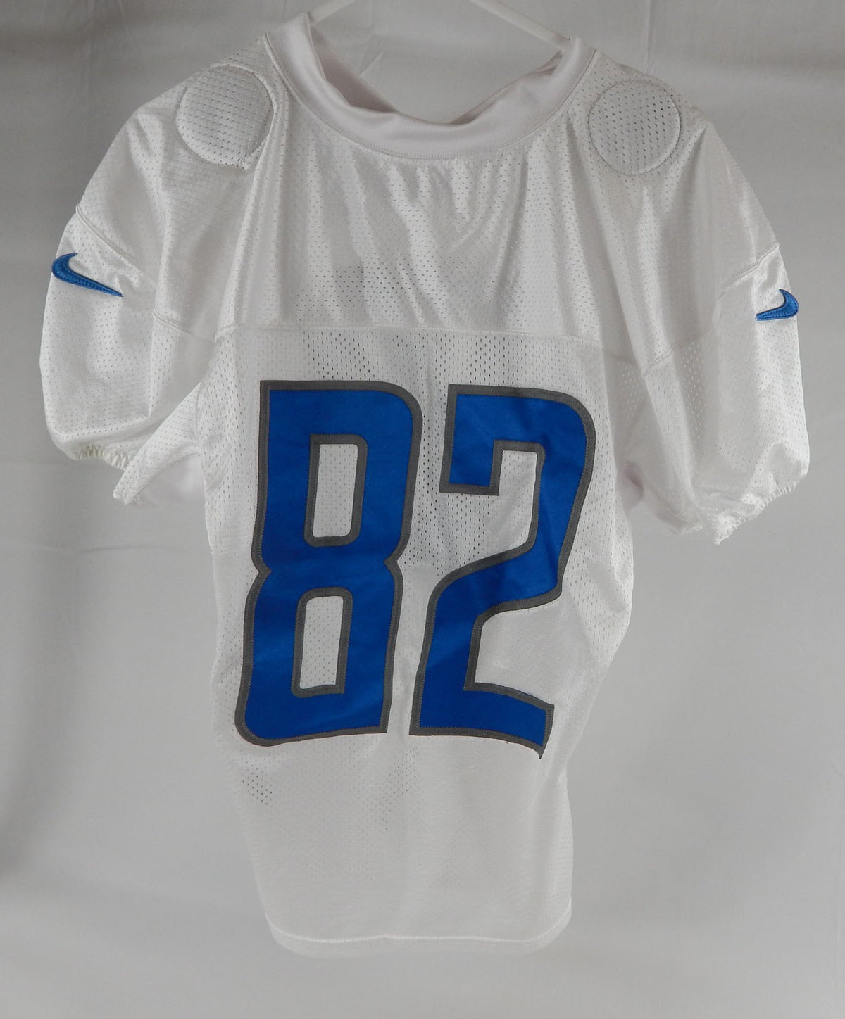 2017 Detroit Lions Brandon Barnes #82 Game Issued White Practice Jersey 46 228 Pic2
