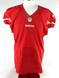2015 San Francisco 49ers Blank Game Issued Red Jersey 44 DP81777