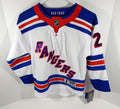 Youth New York Rangers Kevin Shattenkirk #22 Outerstuff Prem White Jersey L/XL