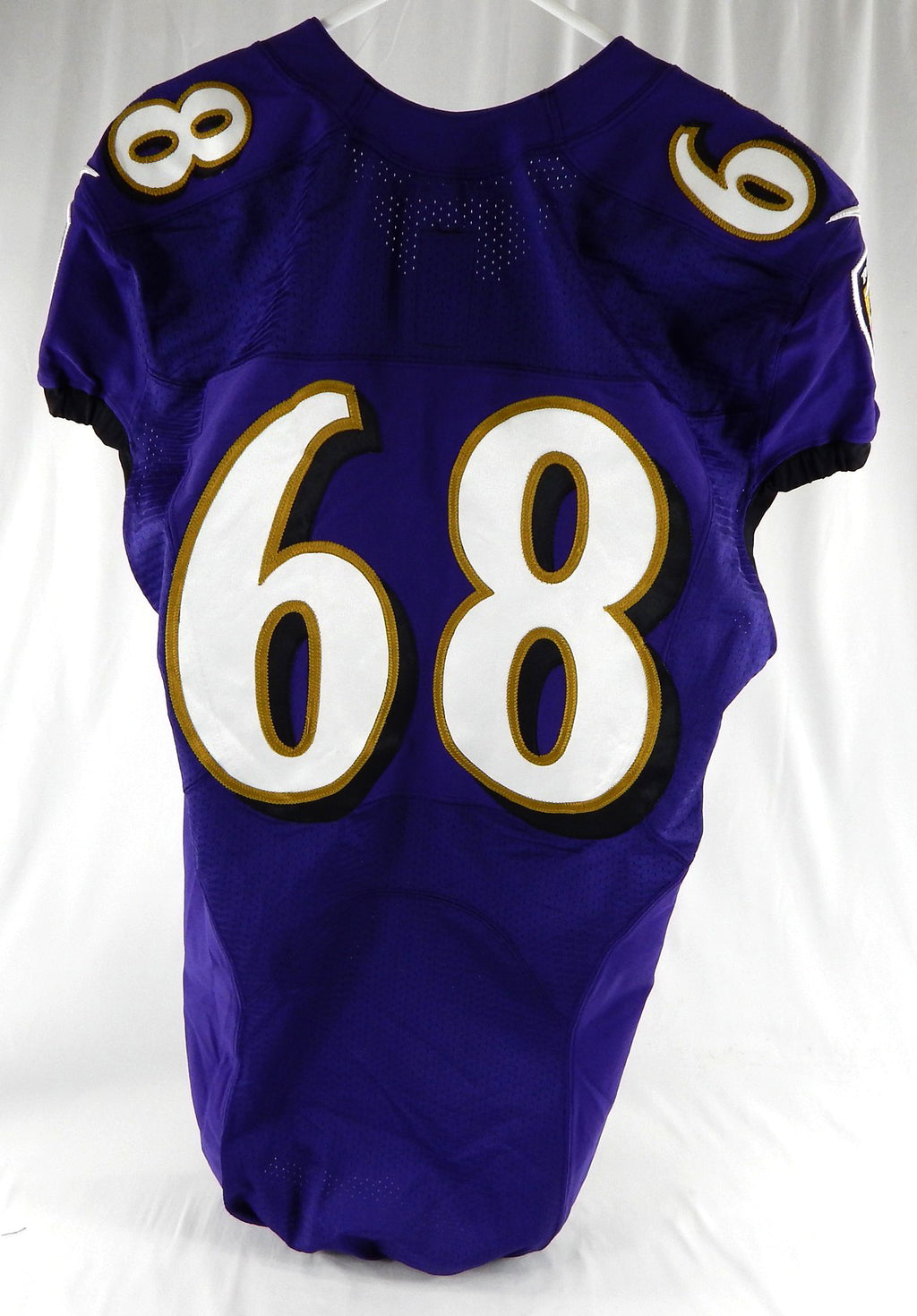 2020 Baltimore Ravens #68 Game Issued Purple Jersey NP Rem 44 883 Pic2