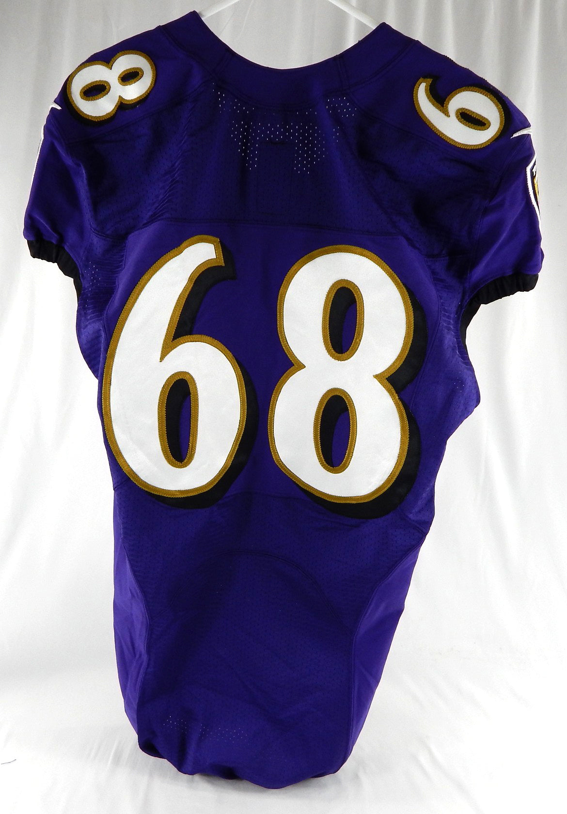 2020 Baltimore Ravens #68 Game Issued Purple Jersey NP Rem 44 883 Pic2