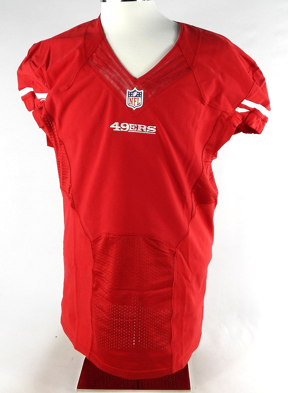 2015 San Francisco 49ers Blank Game Issued Red Jersey 44 779
