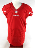 2015 San Francisco 49ers Blank Game Issued Red Jersey 44 779