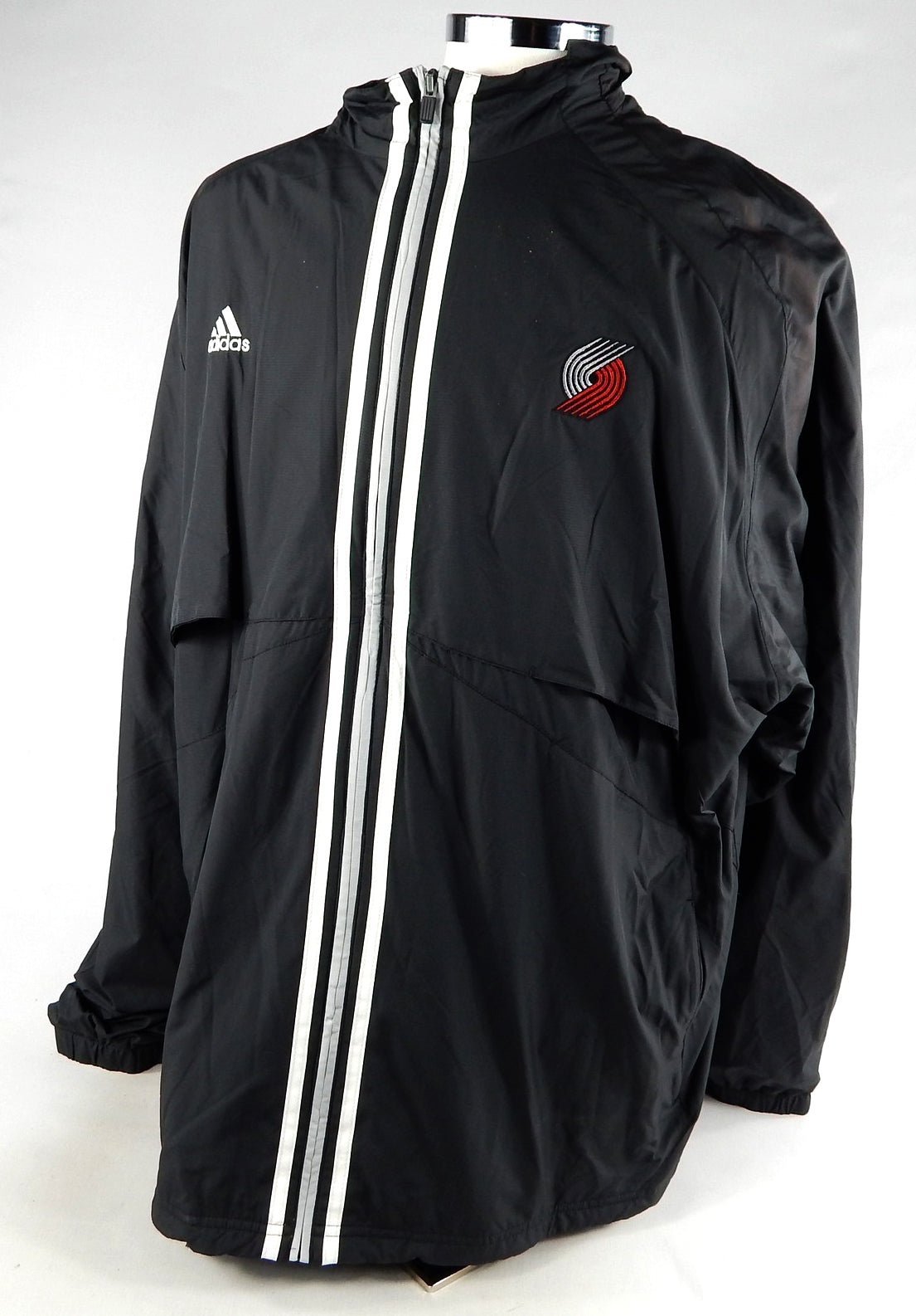 2007 Portland Trail Blazers Game Issued Black Travel Jacket 3XL 440