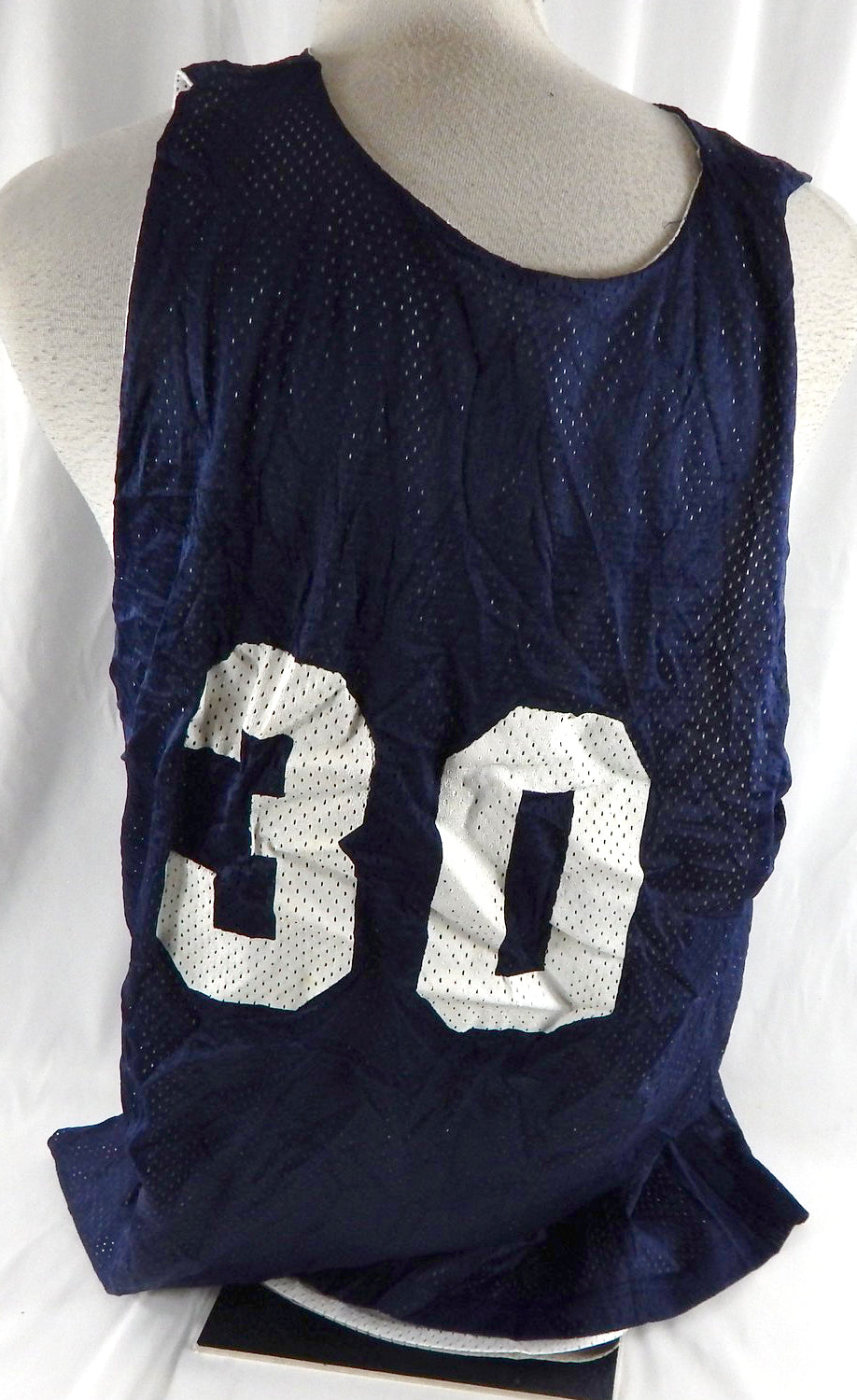 2002-04 Team USA Basketball #30 Game Issued Navy Practice Jersey XXL 031 Pic2