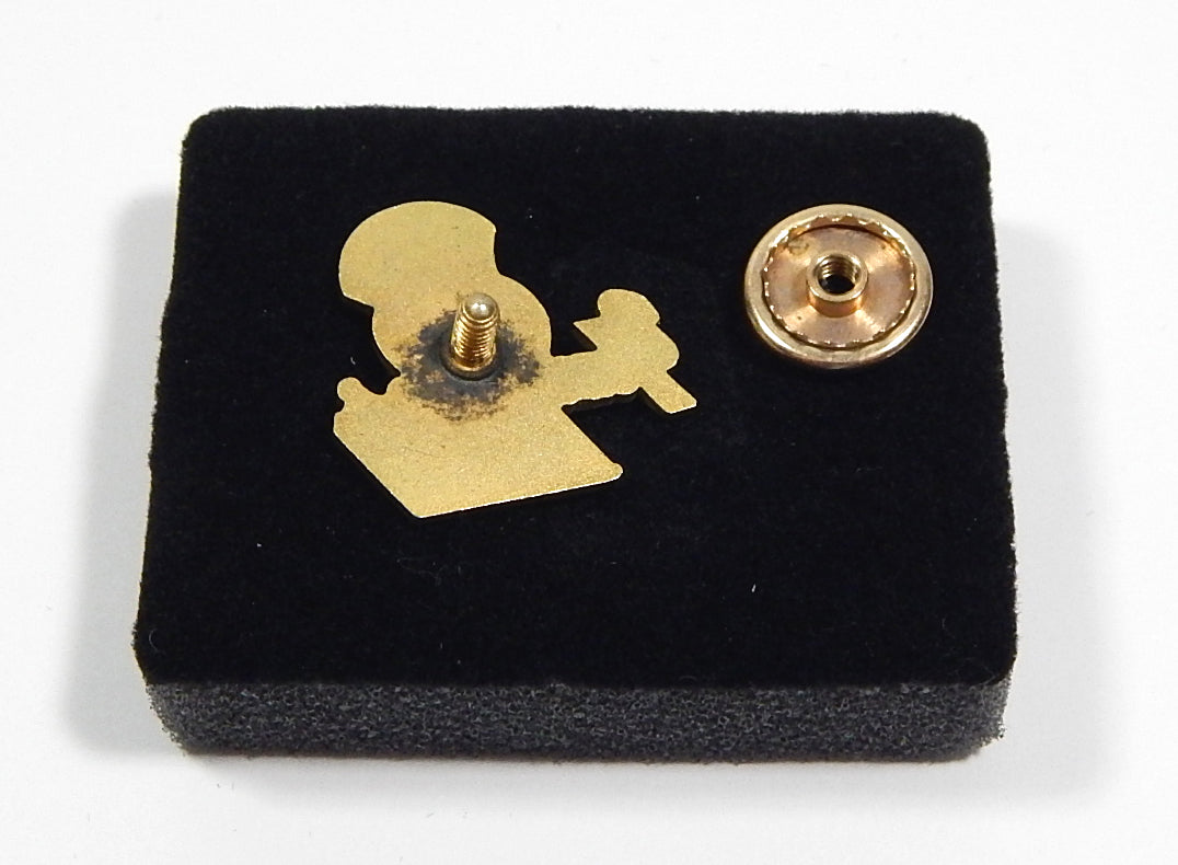 1955 New York Yankees MLB World Series Vintage Press Pin In Case Pic2