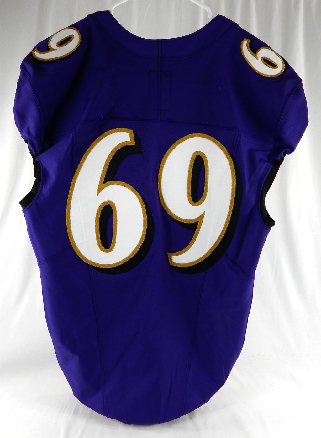2023 Baltimore Ravens #69 Game Issued Purple Jersey NP Rem 44 884 Pic2