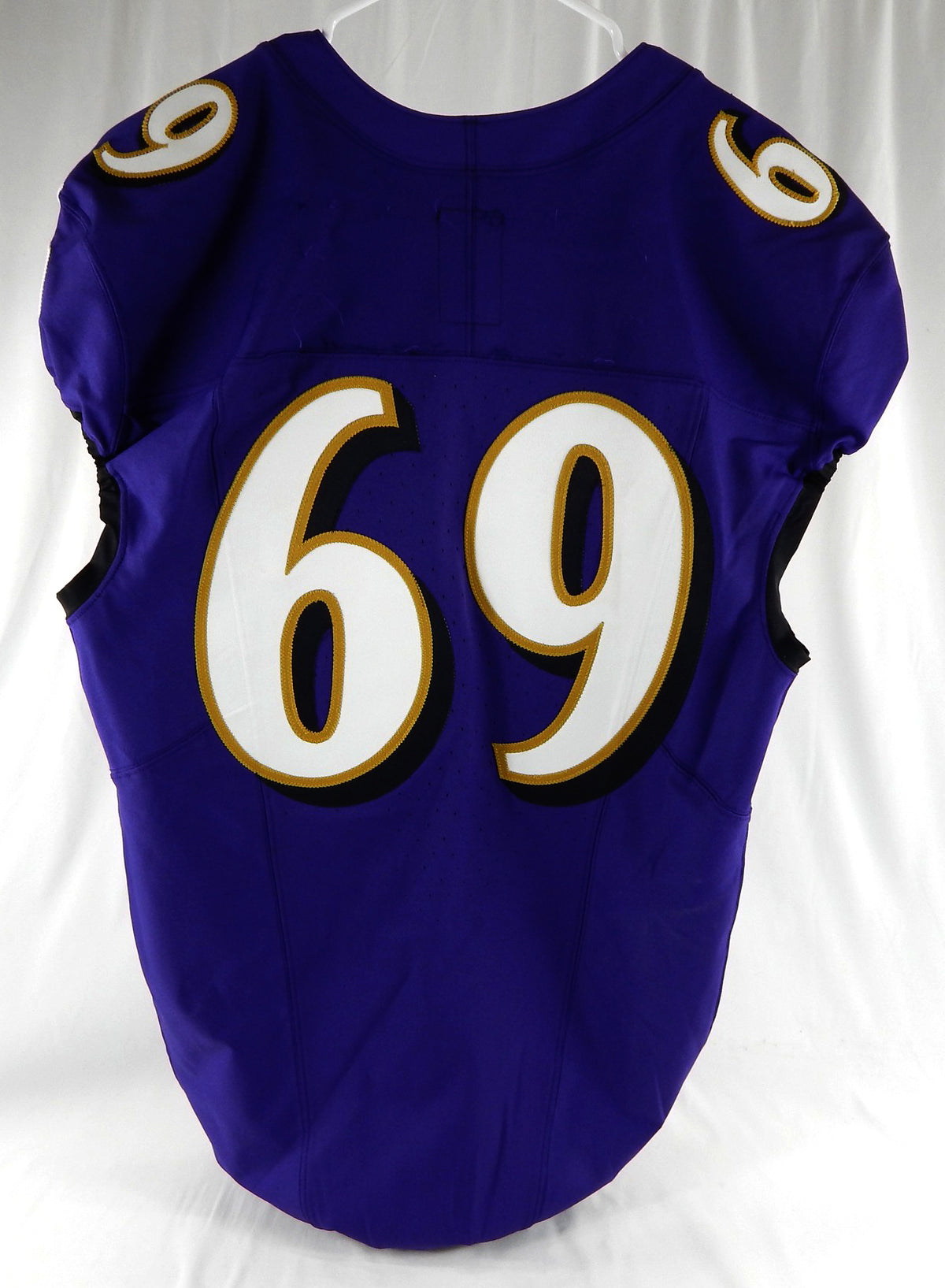 2023 Baltimore Ravens #69 Game Issued Purple Jersey NP Rem 44 884 Pic2