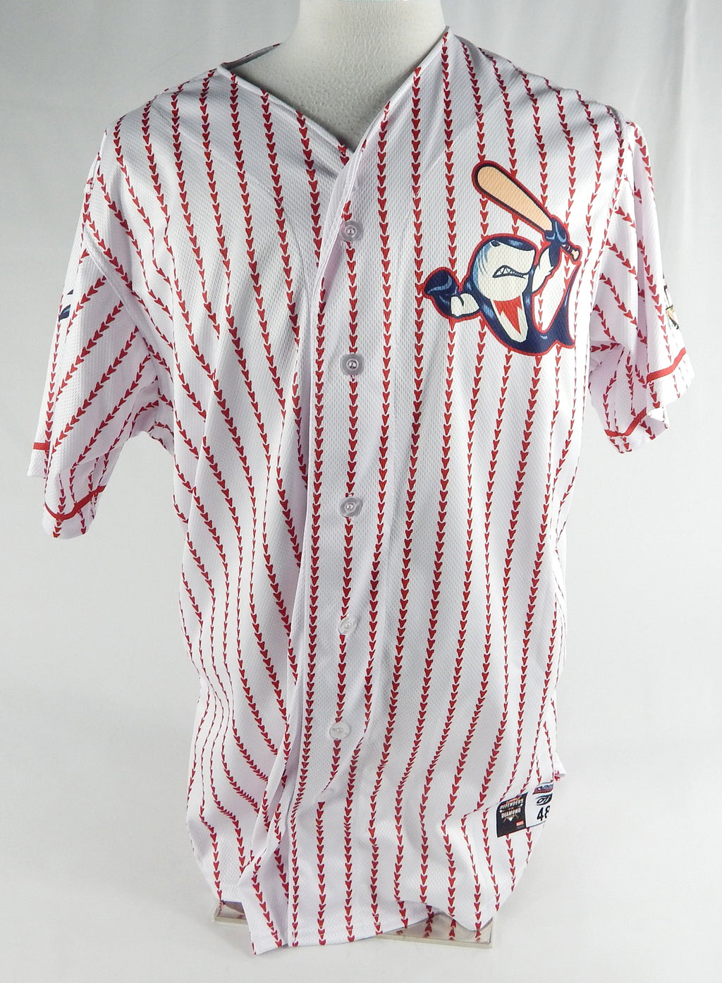 2024 Clearwater Threshers #39 Game Used White Jersey Marvel Defenders 48 601