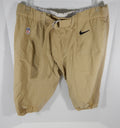 2012-16 Pittsburgh Steelers Game Issued Brown Game Pants Bumblebee TB 48 DP06685