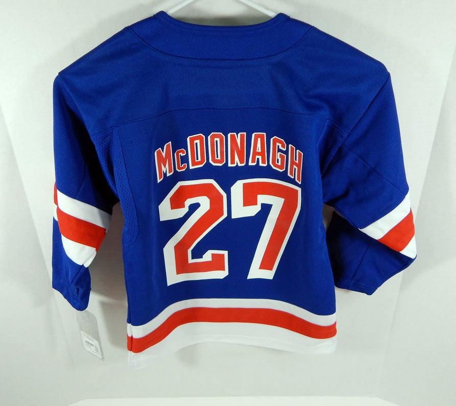 Kids New York Rangers Ryan McDonagh #27 Outerstuff Premier Blue Jersey 4-7 Pic2