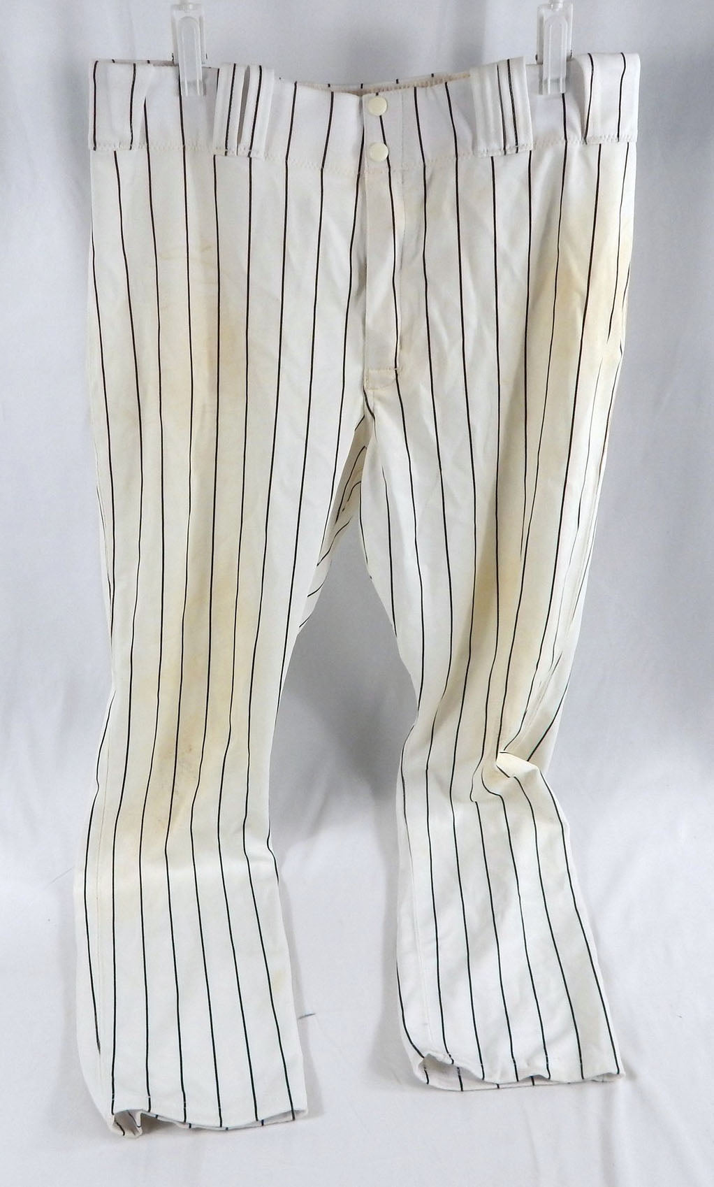 2005 Pittsburgh Pirates Redmond #52 Game Used White Baseball Pants 36 729