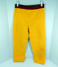 1980s IUPUI Metros #2 Game Used Yellow Pants Sand Knit M 612