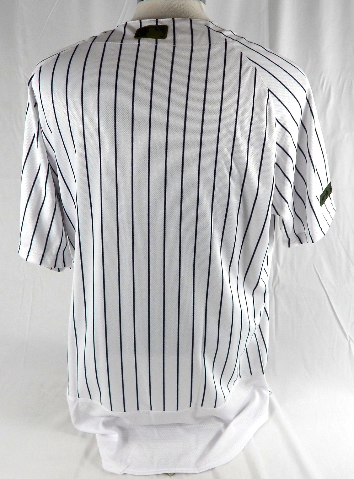 2017 New York Yankees Blank Game Issued White Jersey Memorial Day 46 DP98675 Pic2