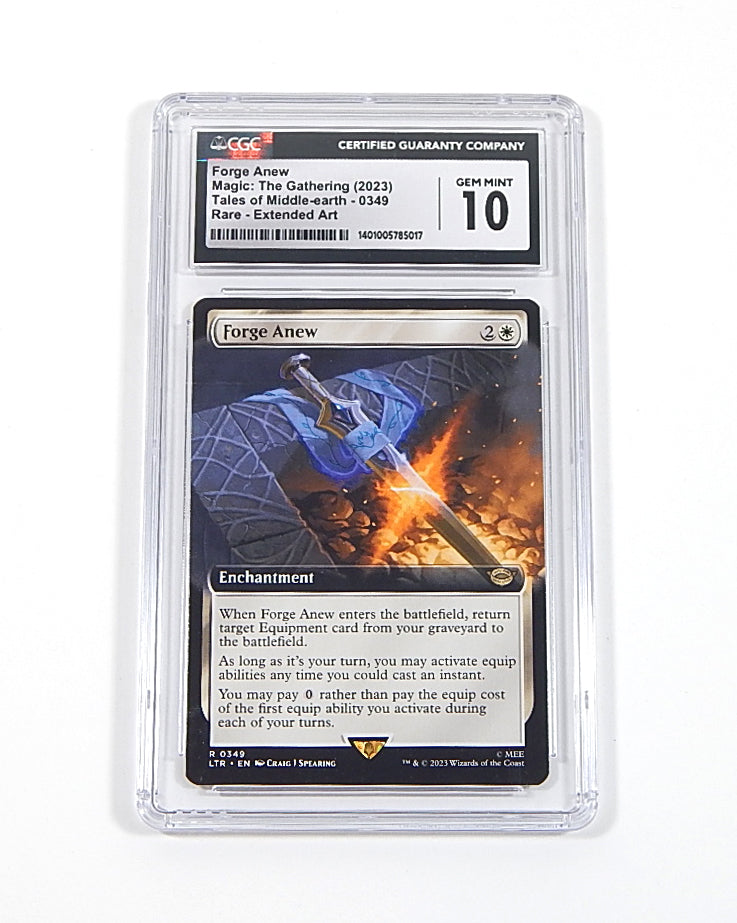 2023 Magic The Gathering MTG Forge Anew Rare Extended Art 0349 CGC 10
