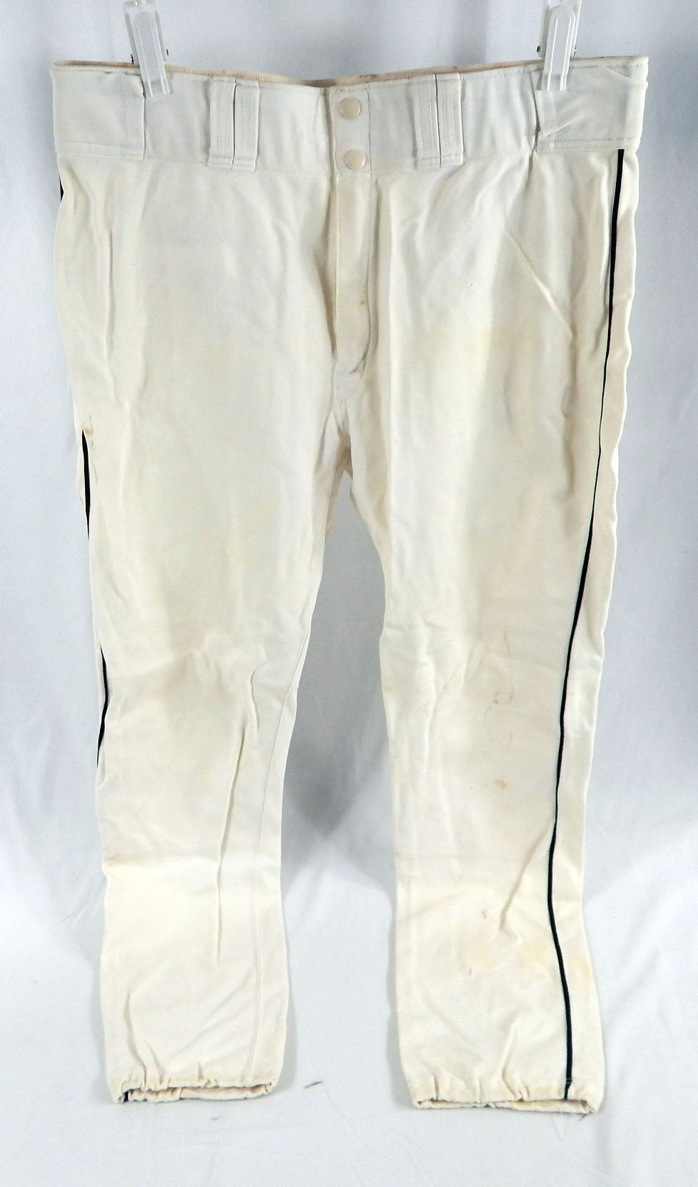 2000 Florida Marlins Game Used White Baseball Pants Size 38 732
