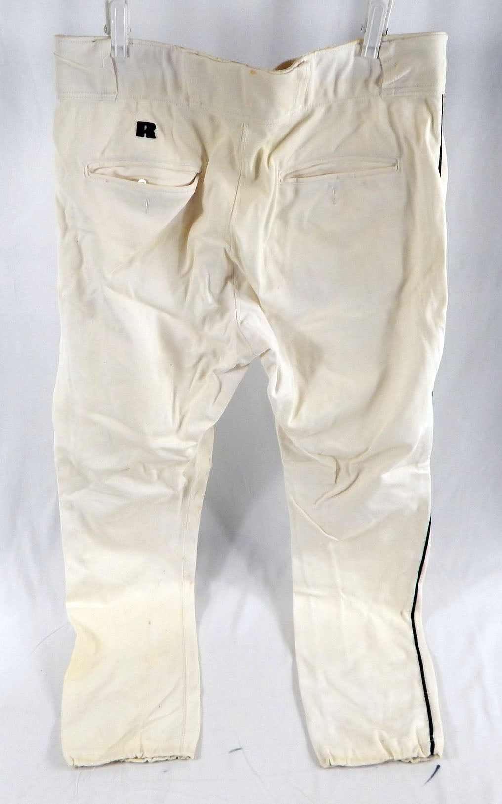 2000 Florida Marlins Game Used White Baseball Pants Size 38 732 Pic2