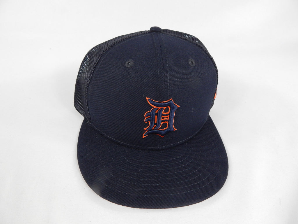 2022 Detroit Tigers Tyler Alexander #70 Game Issued Pos Used Navy Hat ST BP 88