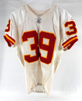 2002 Kansas City Chiefs Ray Crockett #39 Game Issued White Jersey 44 325