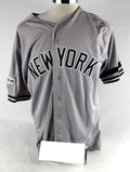 2017 New York Yankees Chase Headley #12 Game Used Grey Jersey PS P 48 674