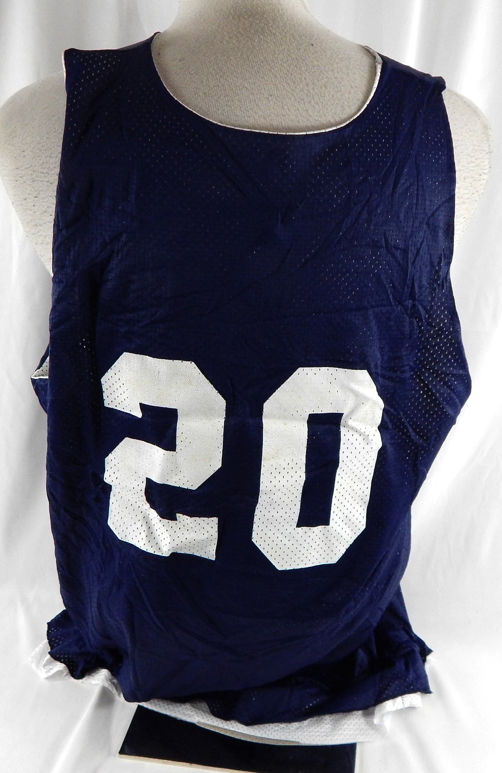 2002-04 Team USA Basketball #20 Game Issued Navy Practice Jersey XL 038 Pic2