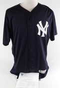 2019 New York Yankees Rex Brothers #55 Game Used Navy Jersey ST Patch 46 567