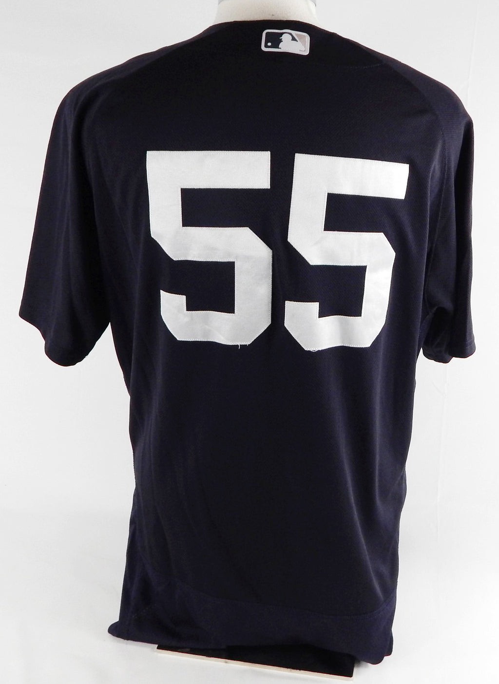 2019 New York Yankees Rex Brothers #55 Game Used Navy Jersey ST Patch 46 567 Pic2