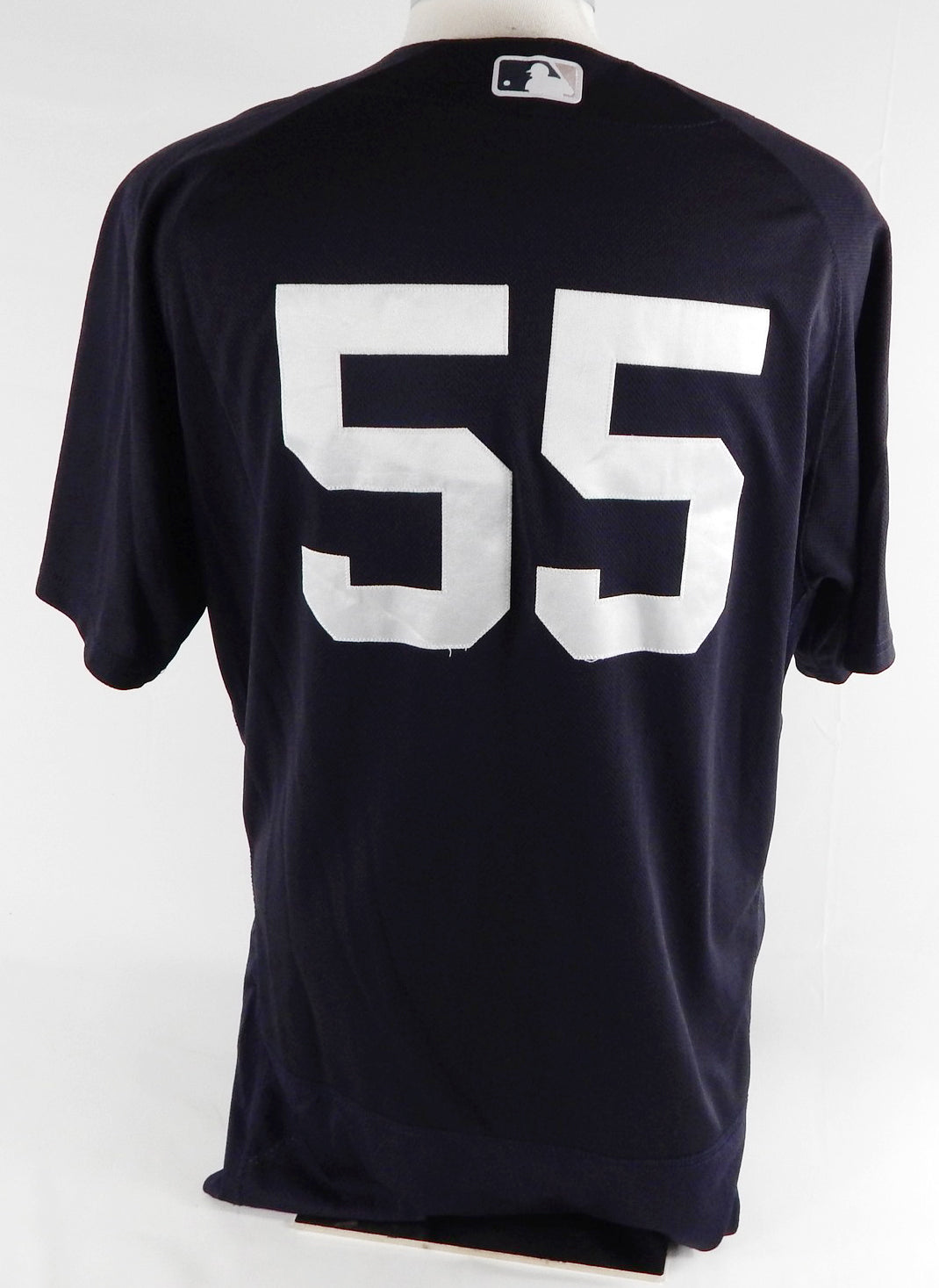 2019 New York Yankees Rex Brothers #55 Game Used Navy Jersey ST Patch 46 567 Pic2