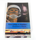 Lot of (9) Different 1967 & 1968 State College of Arkansas Football Programs