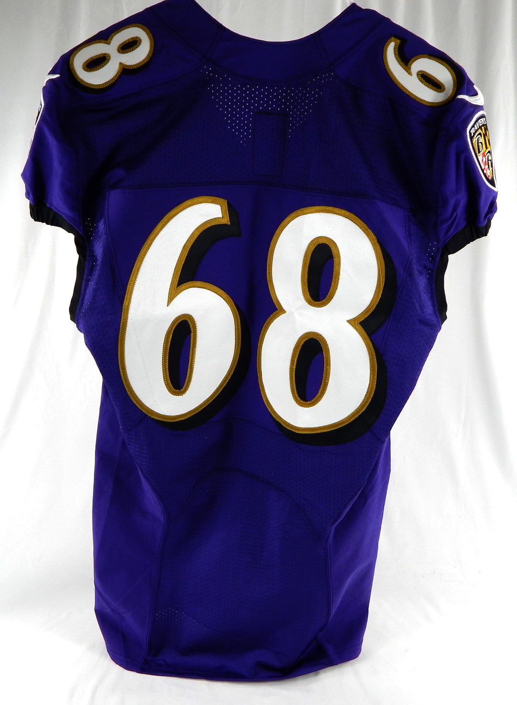 2022 Baltimore Ravens #68 Game Issued Purple Jersey NP Rem 42 893 Pic2