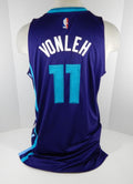 2014-15 Charlotte Hornets Noah Vonleh #11 Game Issued Purple Jersey DP07951