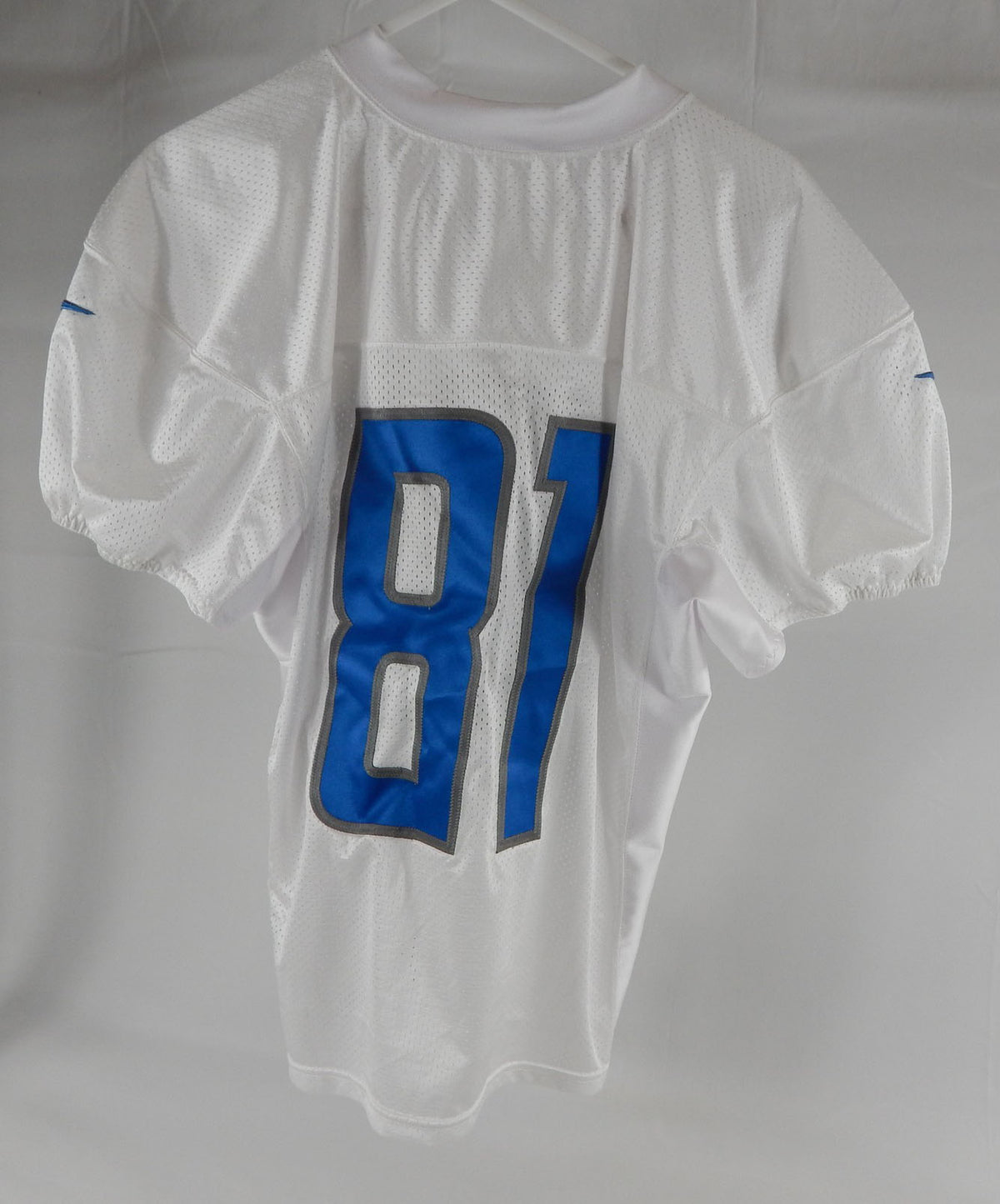 2017 Detroit Lions #81 Game Issued White Practice Jersey 46 239 Pic2