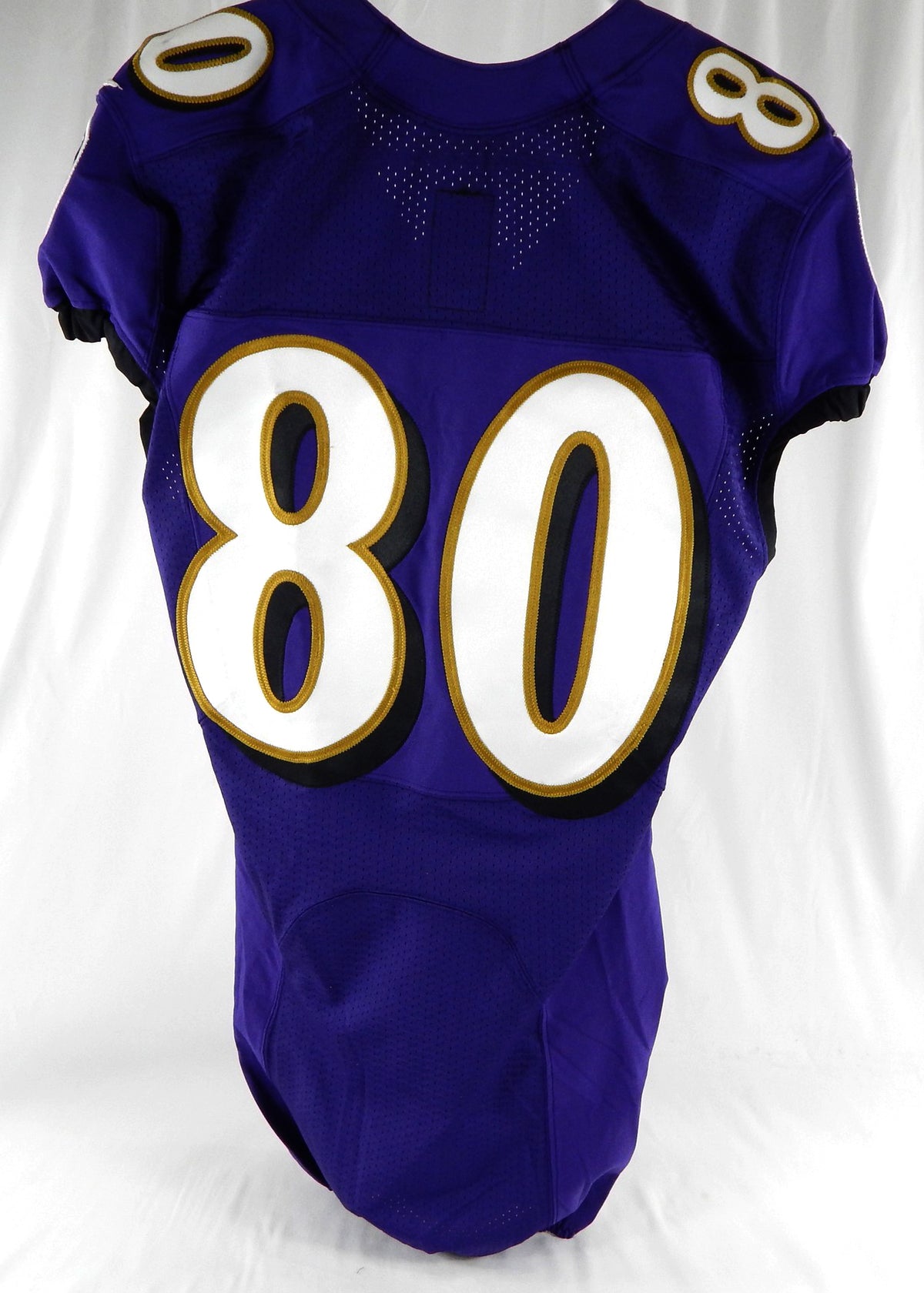2020 Baltimore Ravens #80 Game Used Purple Jersey NR R 38 894 Pic2