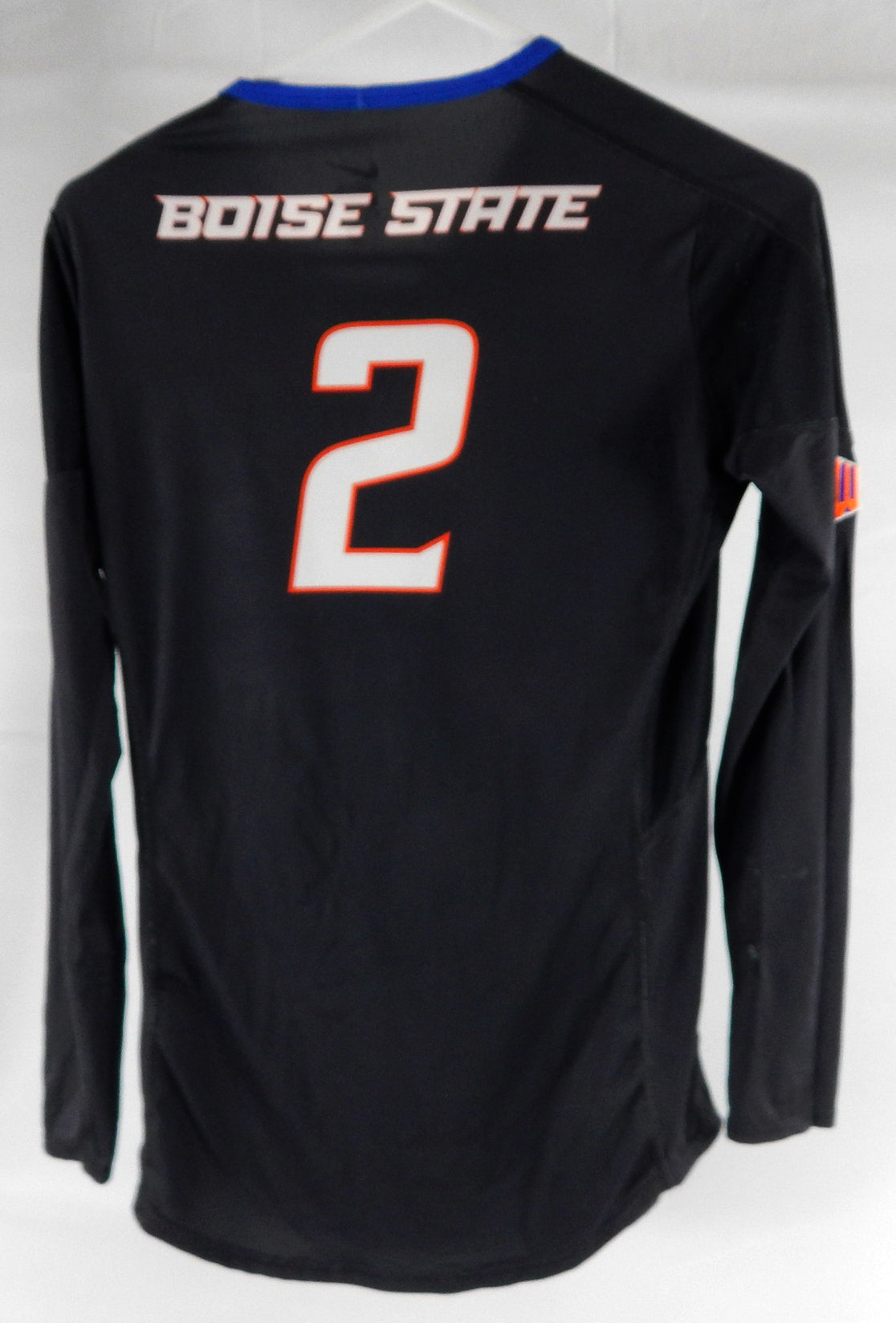 Boise State Broncos #2 Game Used Black Jersey Volleyball M 981 Pic2