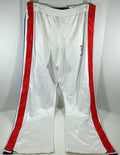 Detroit Pistons Corliss Williamson #34 Game Used White Game Breakaway Pants 8