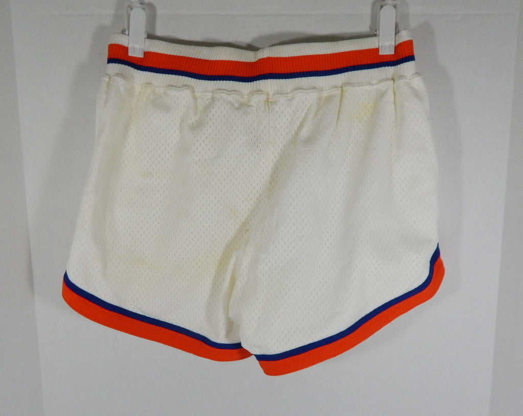 1980s Cleveland Cavaliers #25 Game Used White Shorts 34 374 Pic2