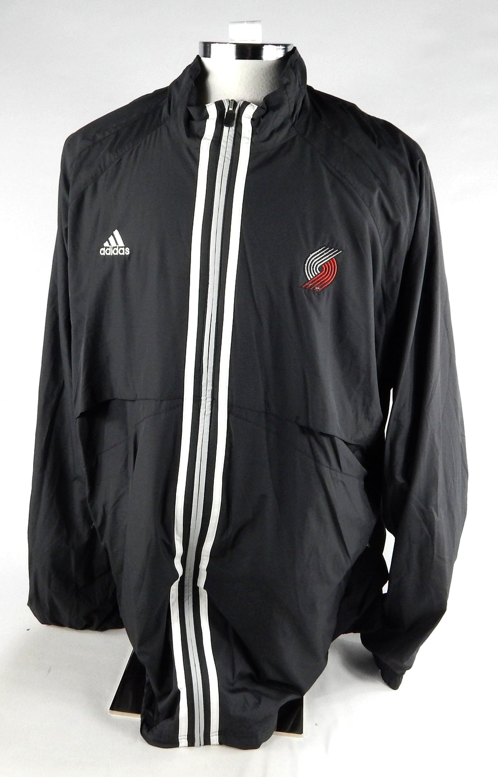 2007-08 Portland Trail Blazers Team Issued Black Travel Jacket 2XT 461