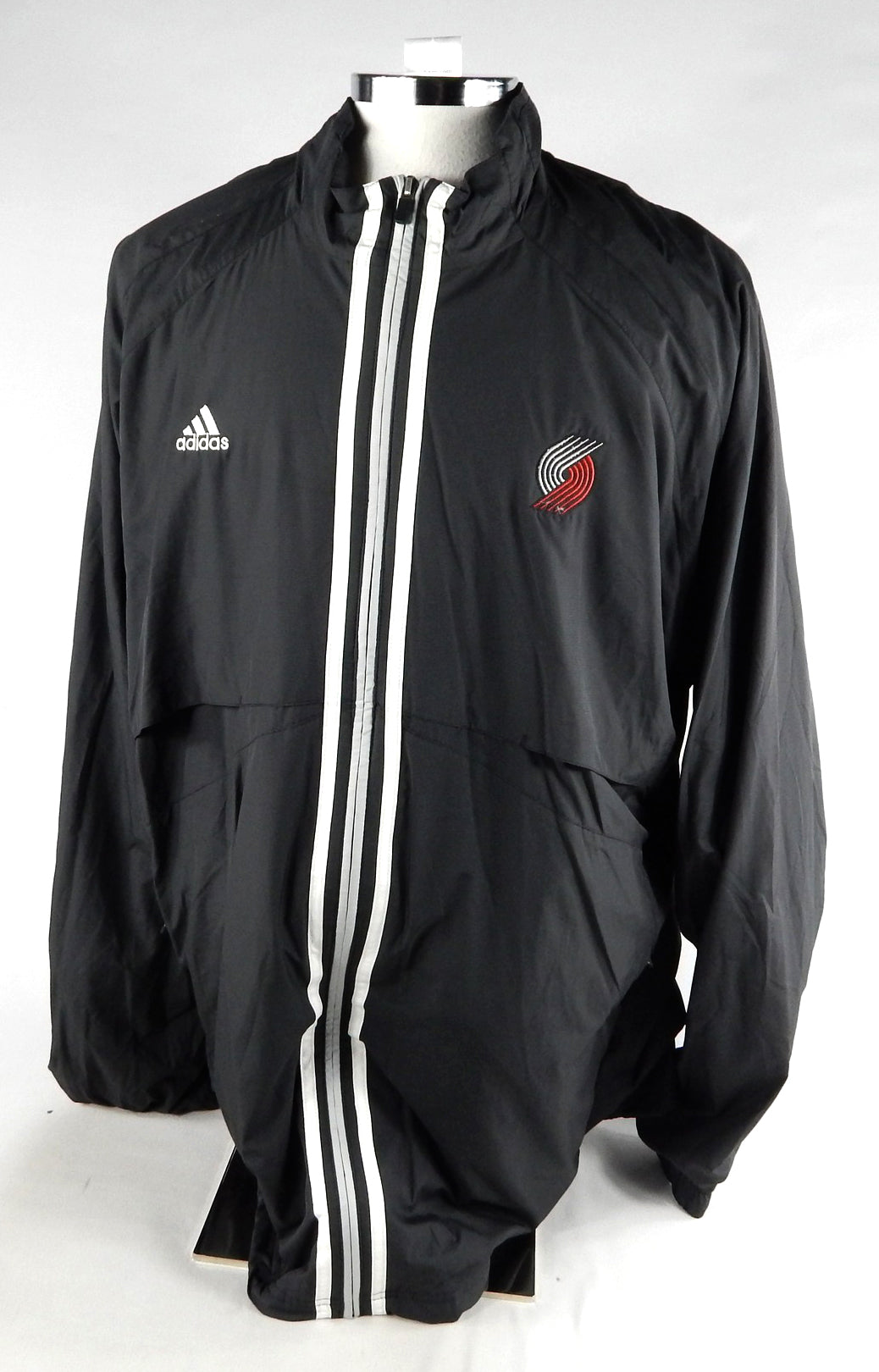 2007-08 Portland Trail Blazers Team Issued Black Travel Jacket 2XT 461