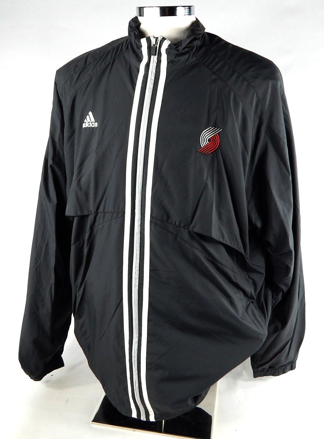 2007-08 Portland Trail Blazers Team Issued Black Travel Jacket XL 462