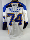 St. Louis Blues Miller #74 Game Issued White Jersey DP12258
