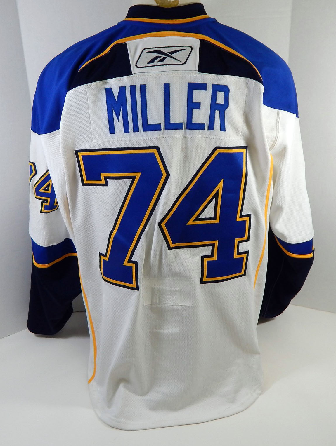 St. Louis Blues Miller #74 Game Issued White Jersey DP12258