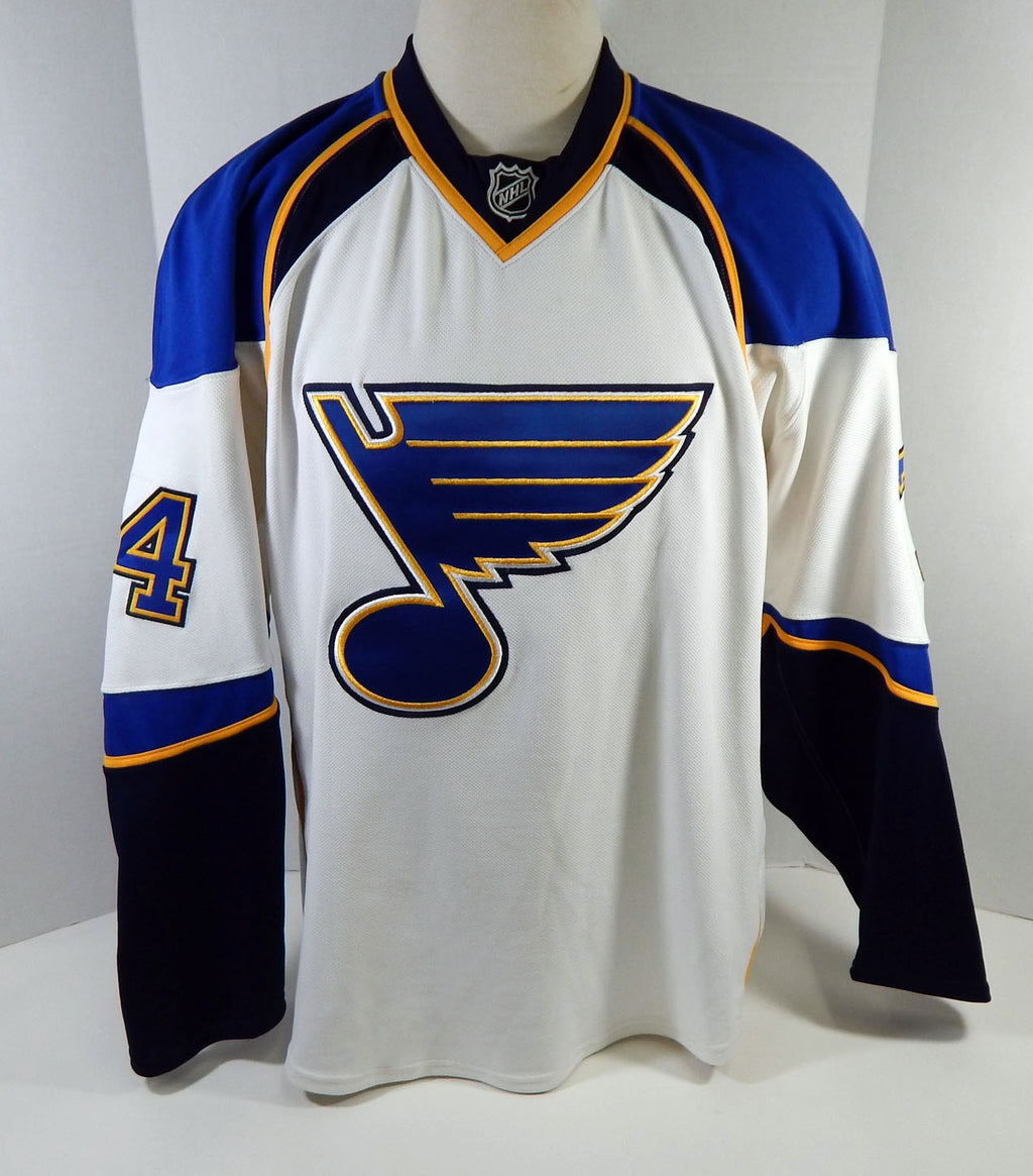 St. Louis Blues Miller #74 Game Issued White Jersey DP12258 Pic2