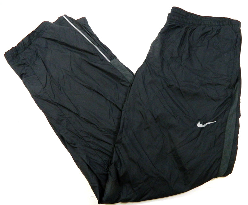 Boise State Broncos Team Used Black Windbreaker Pants Size L