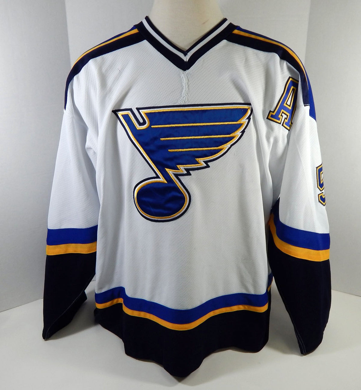 St. Louis Blues McRae #56 White Jersey A Patch Traverse City DP12259 Pic2