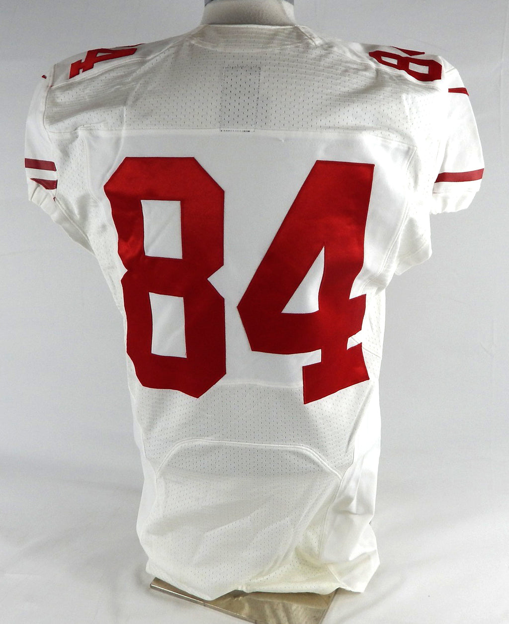 2013 San Francisco 49ers Jonathan Baldwin #84 Game Issued White Jersey 44 050 Pic2