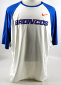 2015-16 Boise State Broncos Team Used White Nike Nike Shirt Size XXLT