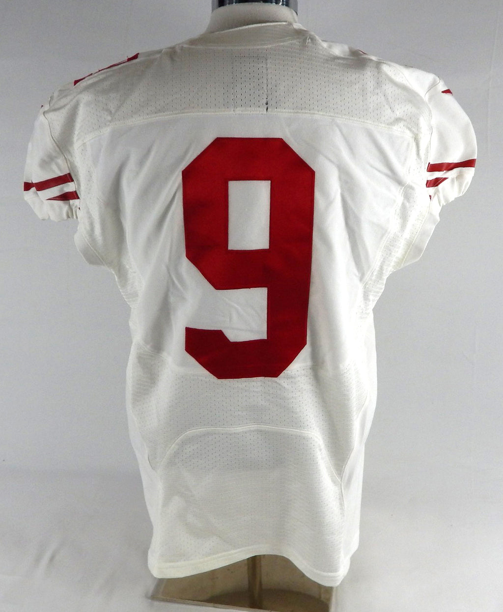 2015 San Francisco 49ers Phil Dawson #9 Game Issued White Jersey 46 053 Pic2