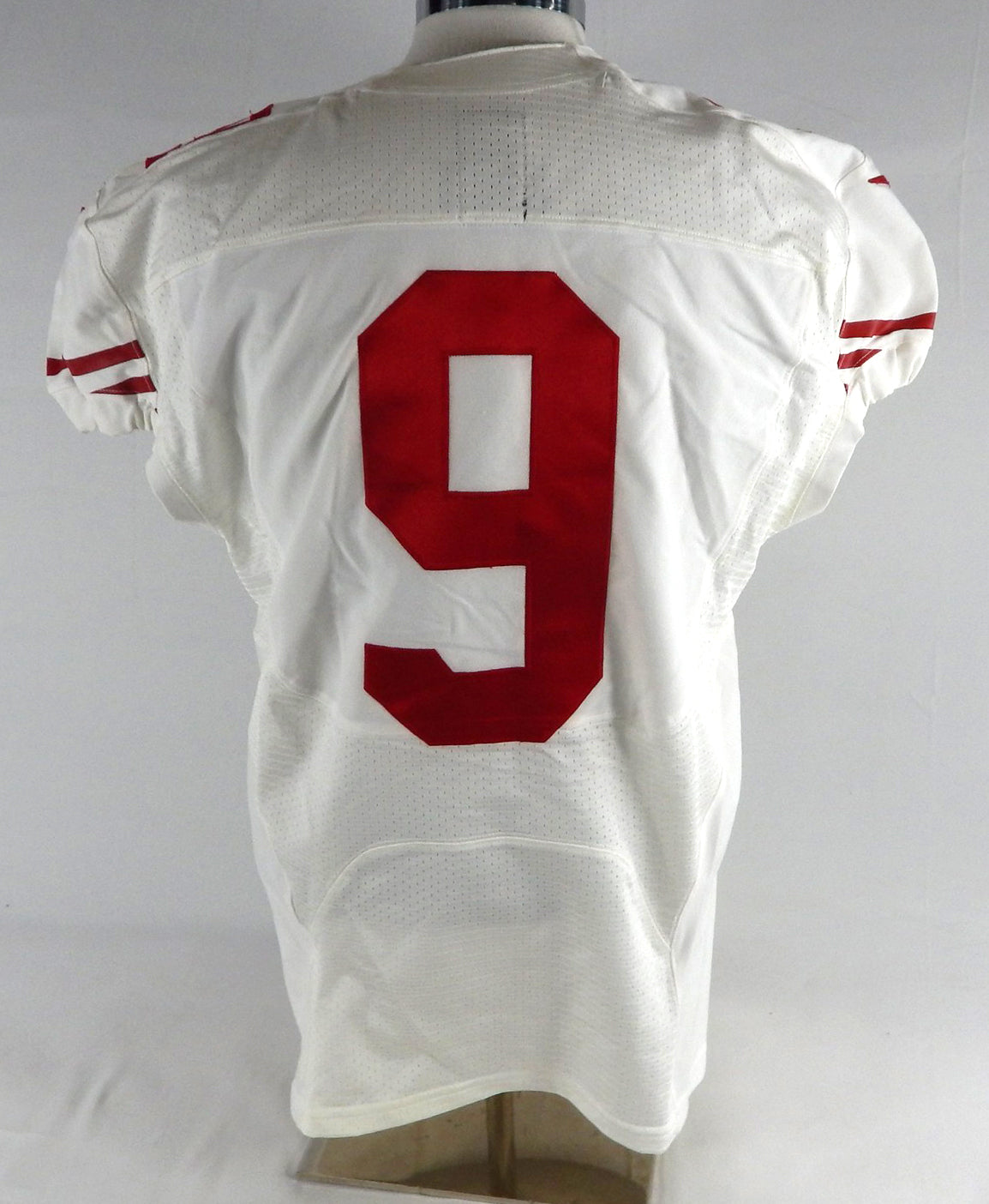 2015 San Francisco 49ers Phil Dawson #9 Game Issued White Jersey 46 053 Pic2